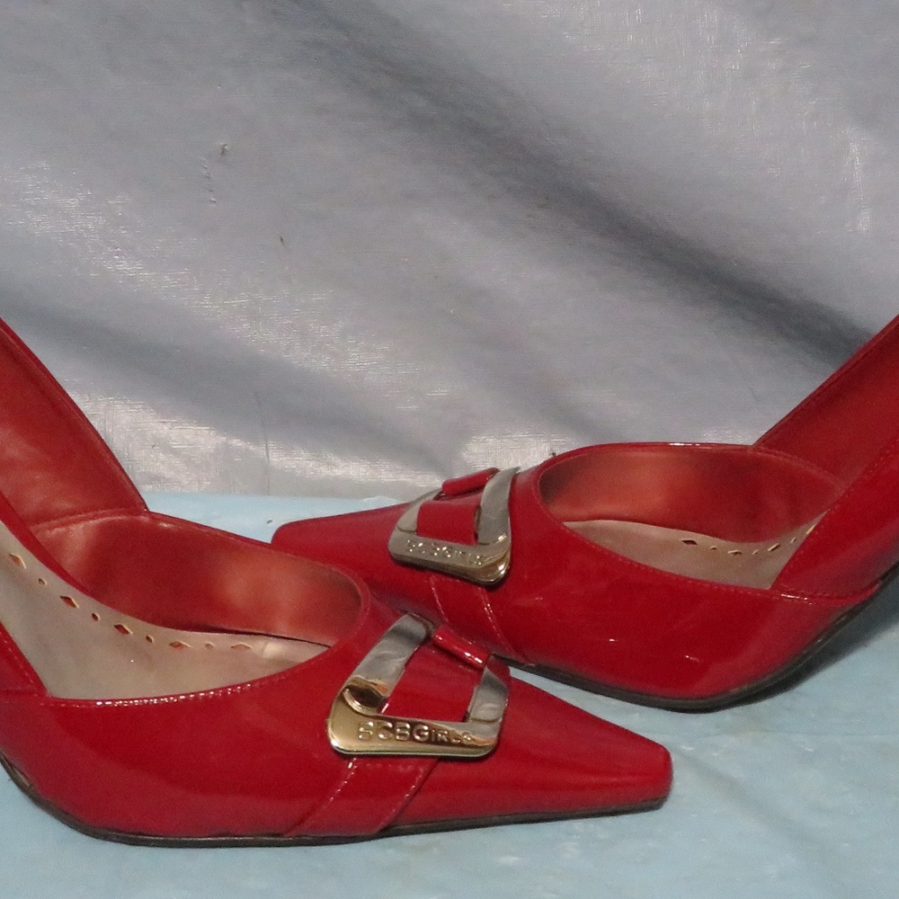 BCB GIRLS RED HEELS 10 B - Picture 3 of 4